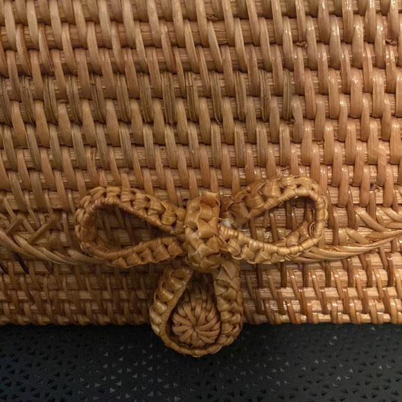 Straw messenger bag - Picture 2 of 3